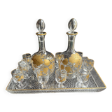 Service à liqueur doré - Baccarat