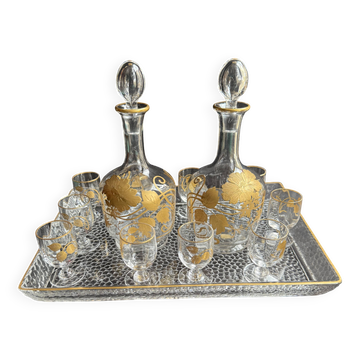 Service à liqueur doré - Baccarat