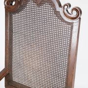 Fauteuil antique en chêne, années 1920