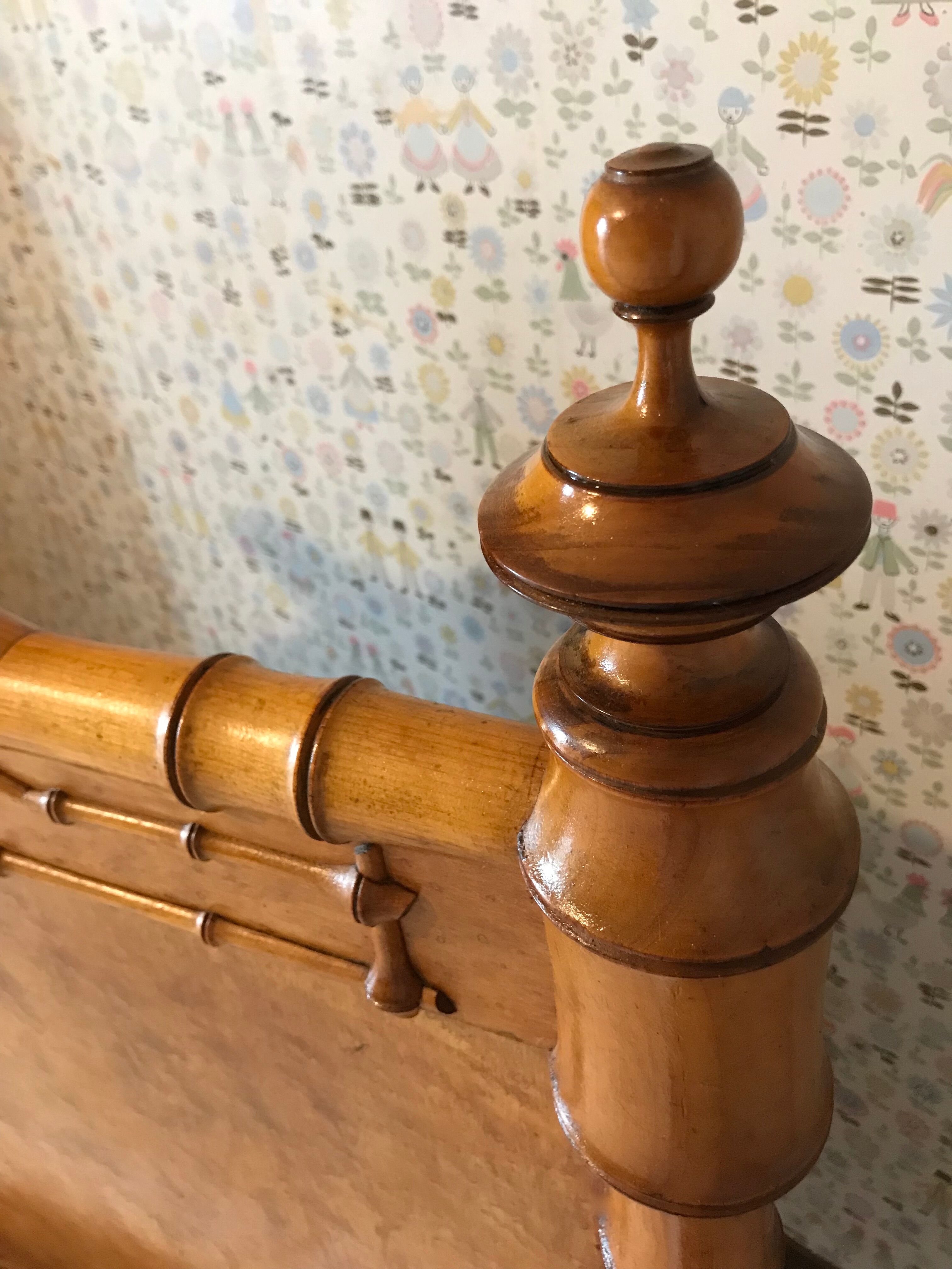 Bed bamboo collection circa 1870 Napoleon III