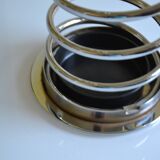 Chrome metal spring umbrella holder