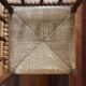 Antique turned wood corner chair