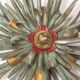 Plafond ou applique vintage années 60 design floral italien