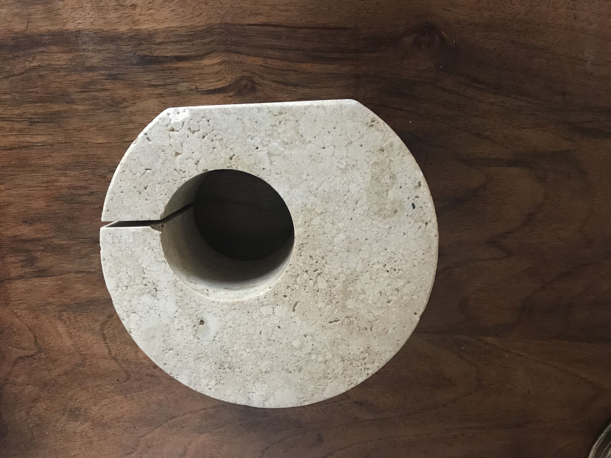 Travertine bookends