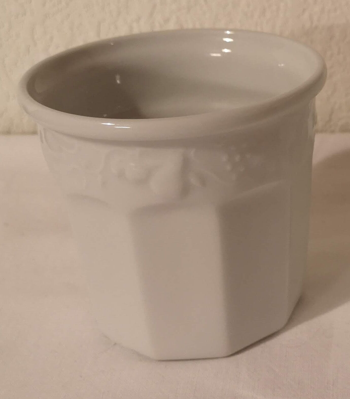 Limoges Ph. Deshoulières porcelain jam jar 20 cl