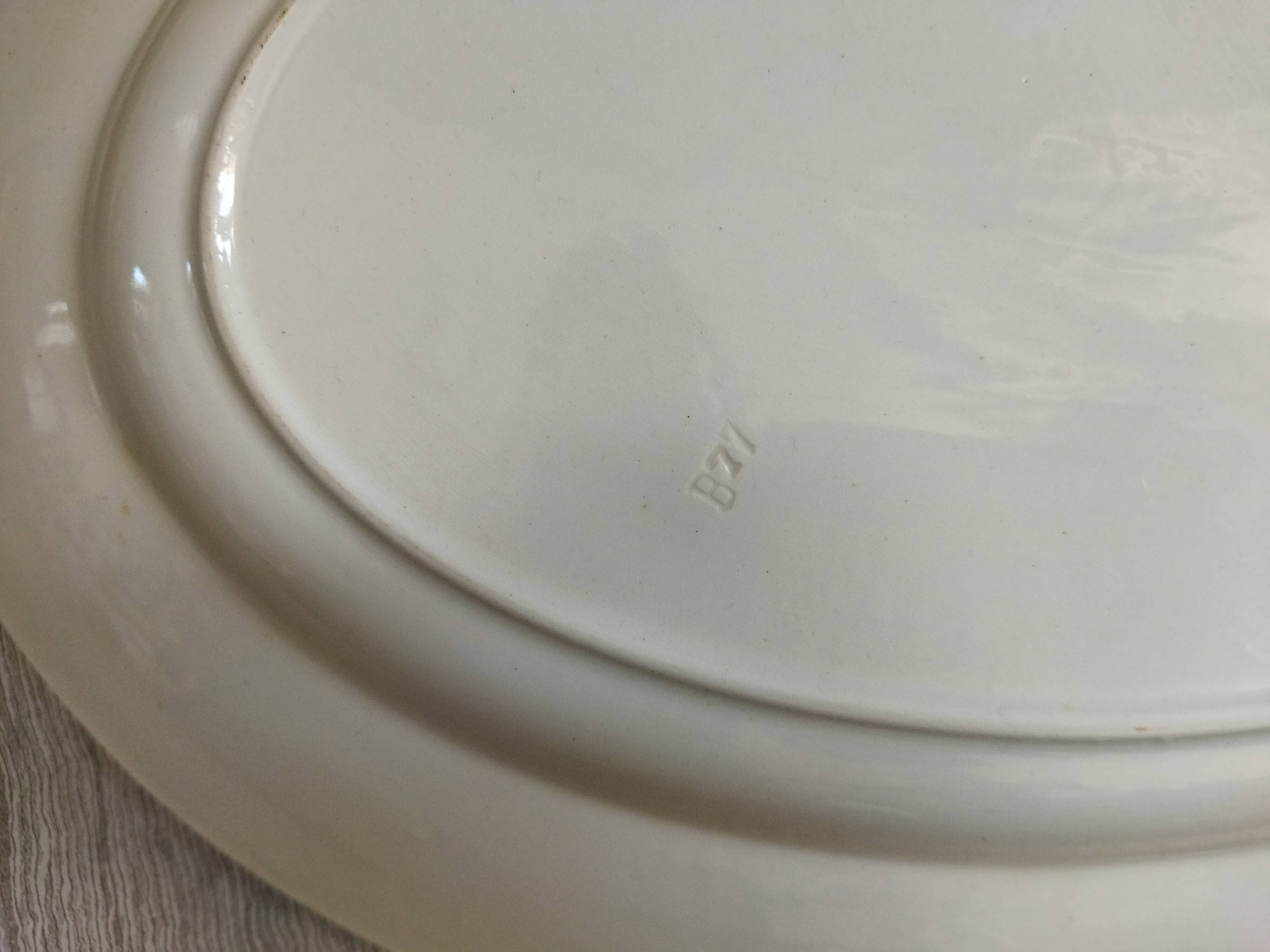 Dish Fenal Badonviller "Birds"