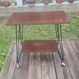 Iconic rolling furniture in formica and steel – 1960s