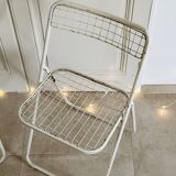 Pair of Emu style folding chairs