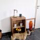 Vitrine chêne époque début XXÈME