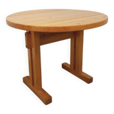 Round dining table Charlotte Perriand les Arcs