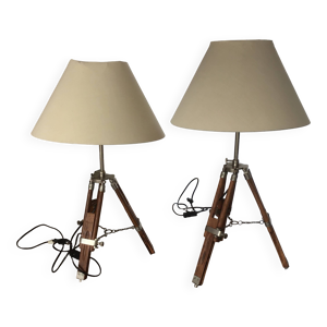2 lampes reglable sur