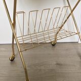 Vintage folding vinyl tray