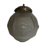 Suspended glass deco art