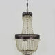 Hot air balloon chandelier, glass grapevines. Chandelier grapevines. Year 80