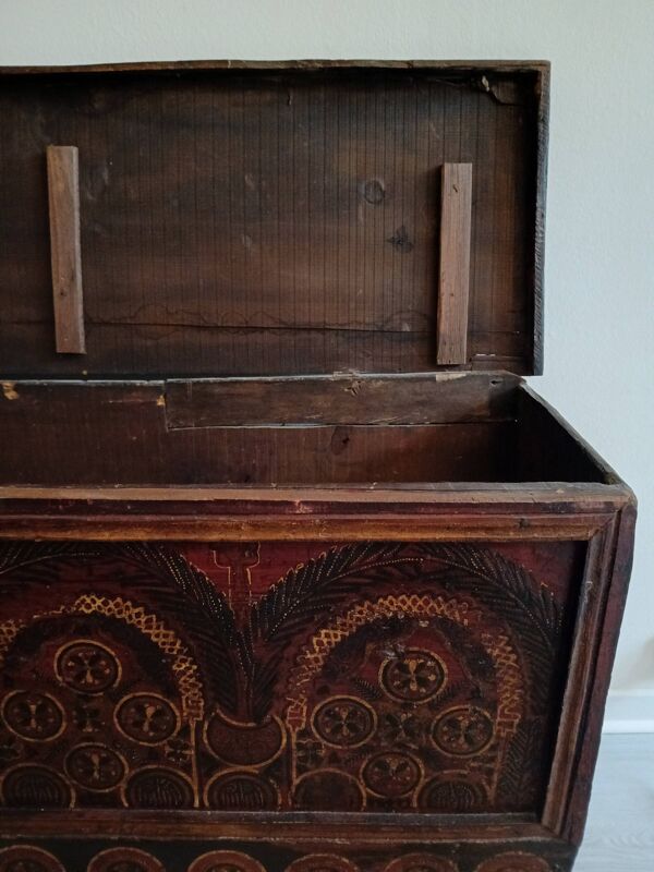 Coffre de mariage marocain, années 50