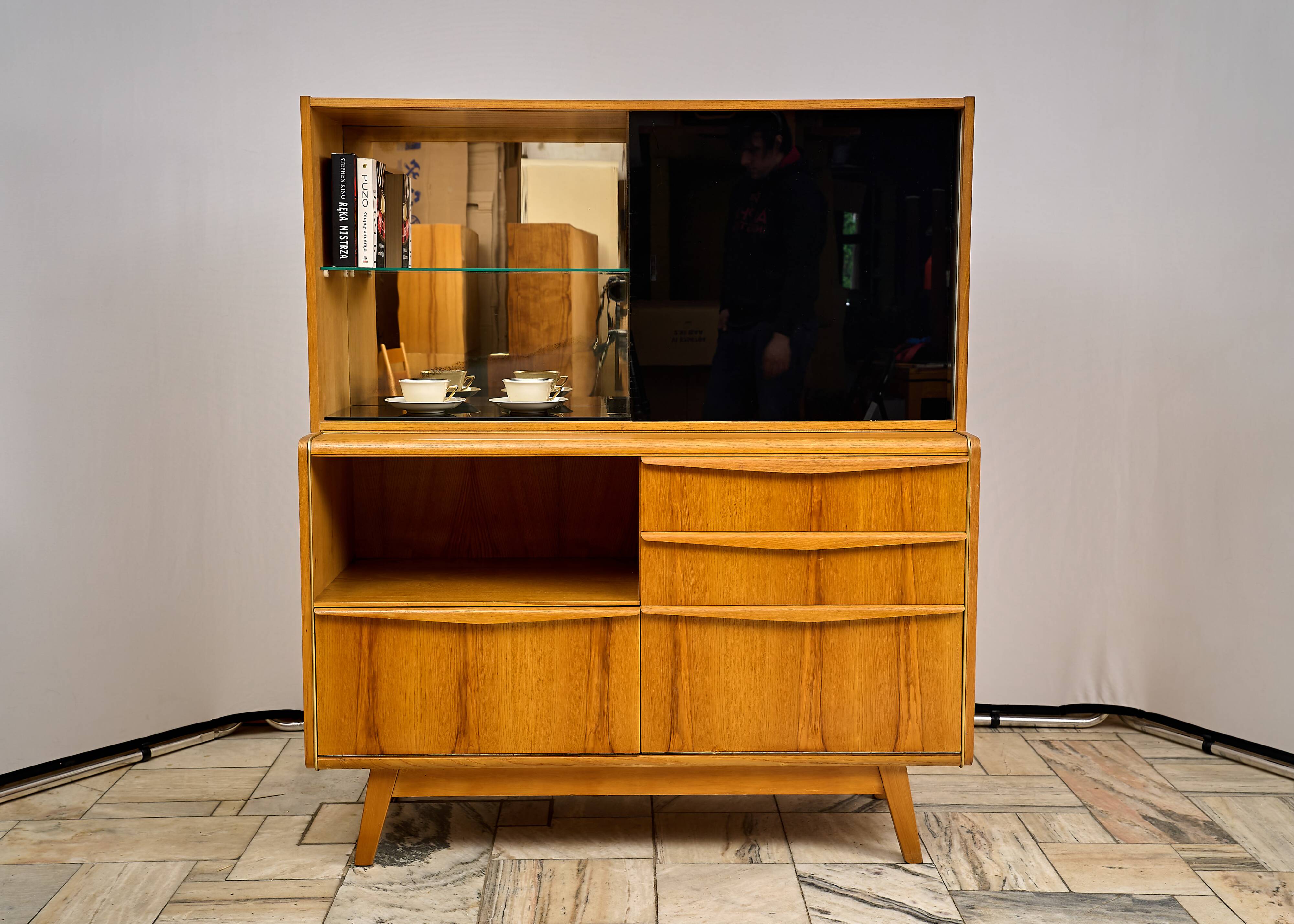 Vintage Credenza U-300 by Hubert Nepožitek & Bohumil Landsman for Jitona