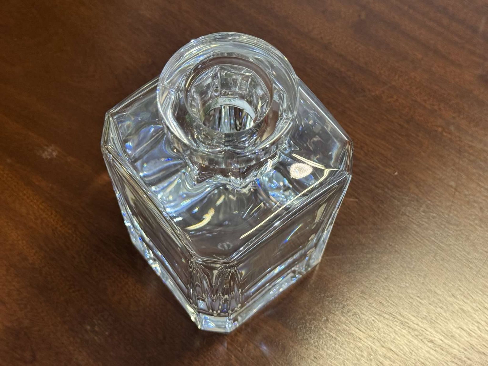 Carafe à whisky en cristal de Sèvres