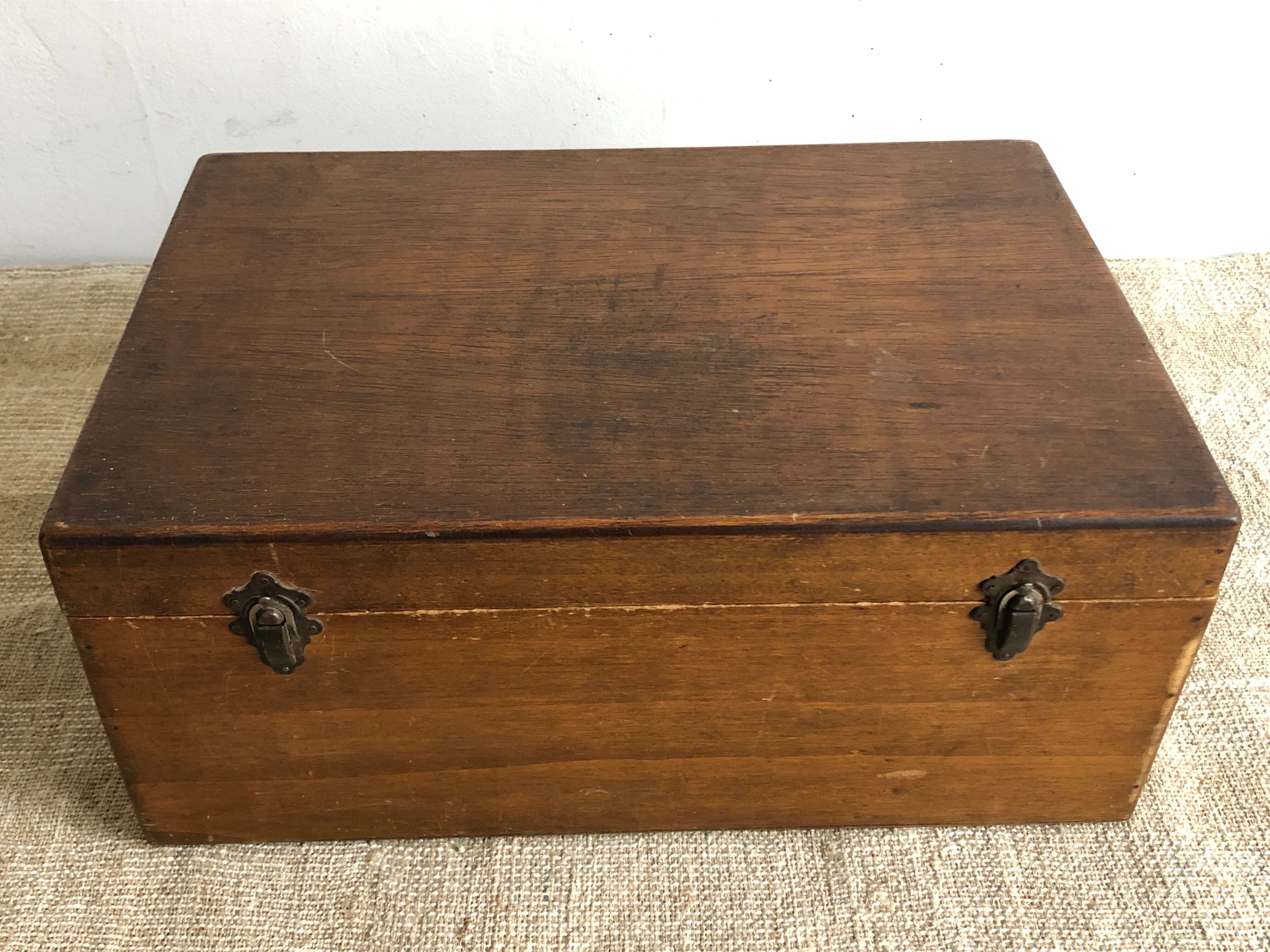 Sewing box with compartments