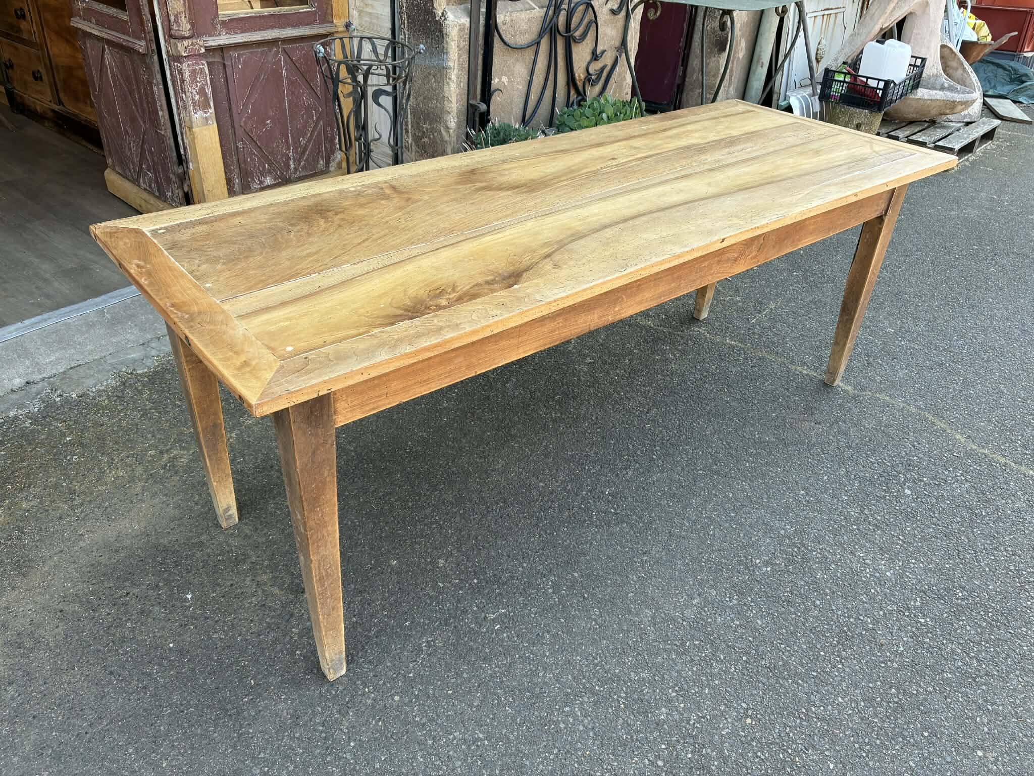 Walnut dining table