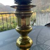 Pied de lampe en laiton