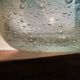 Vase in thick bubbled glass by SCHNEIDER, model by Robert-Henri Schneider.