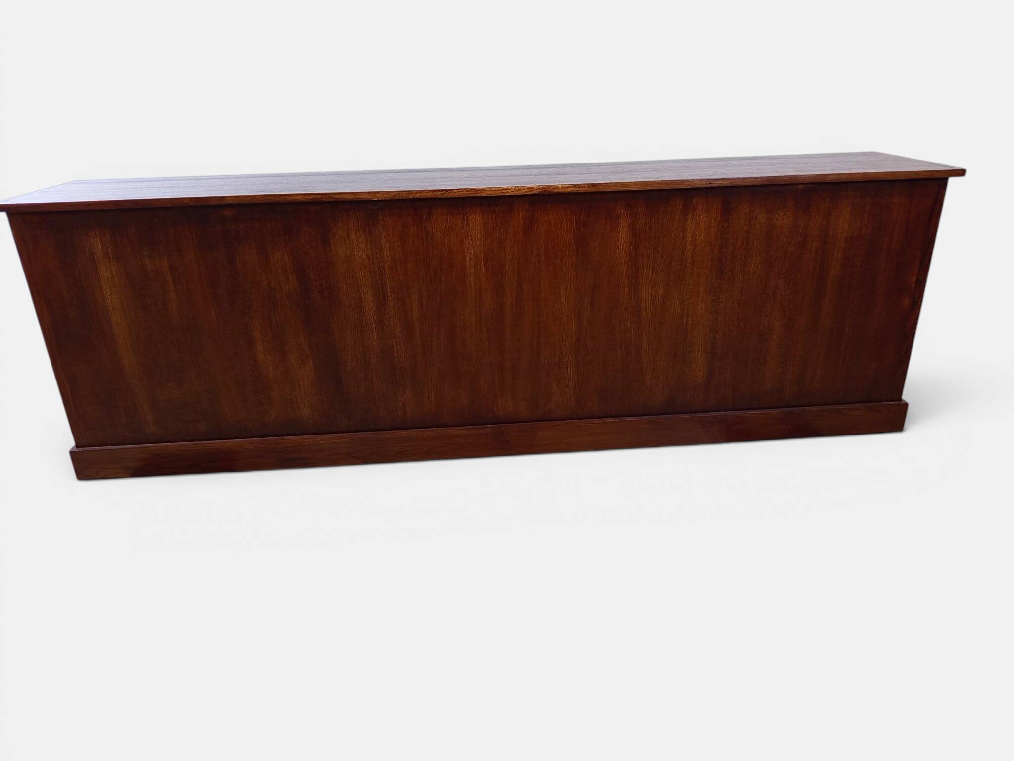 Large double-sided modernist sideboard in oak – 250 cm