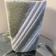 Large vintage vase numbered in pale green and white.