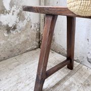 Banc de ferme chêne 1950