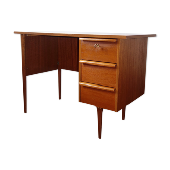 Desk line scandinavian 1960s teak