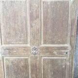 Porte en chêne ancienne de bourgogne