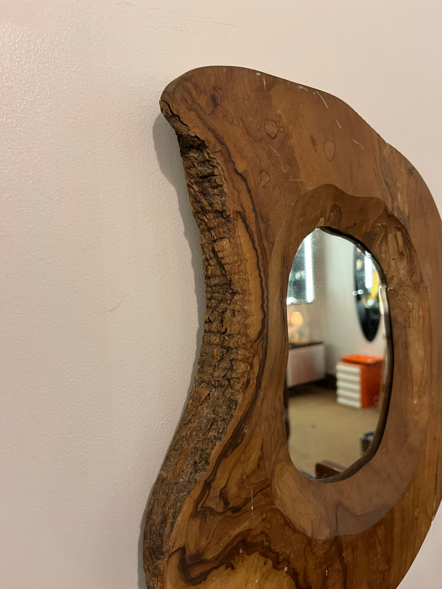 Brutalist mirror