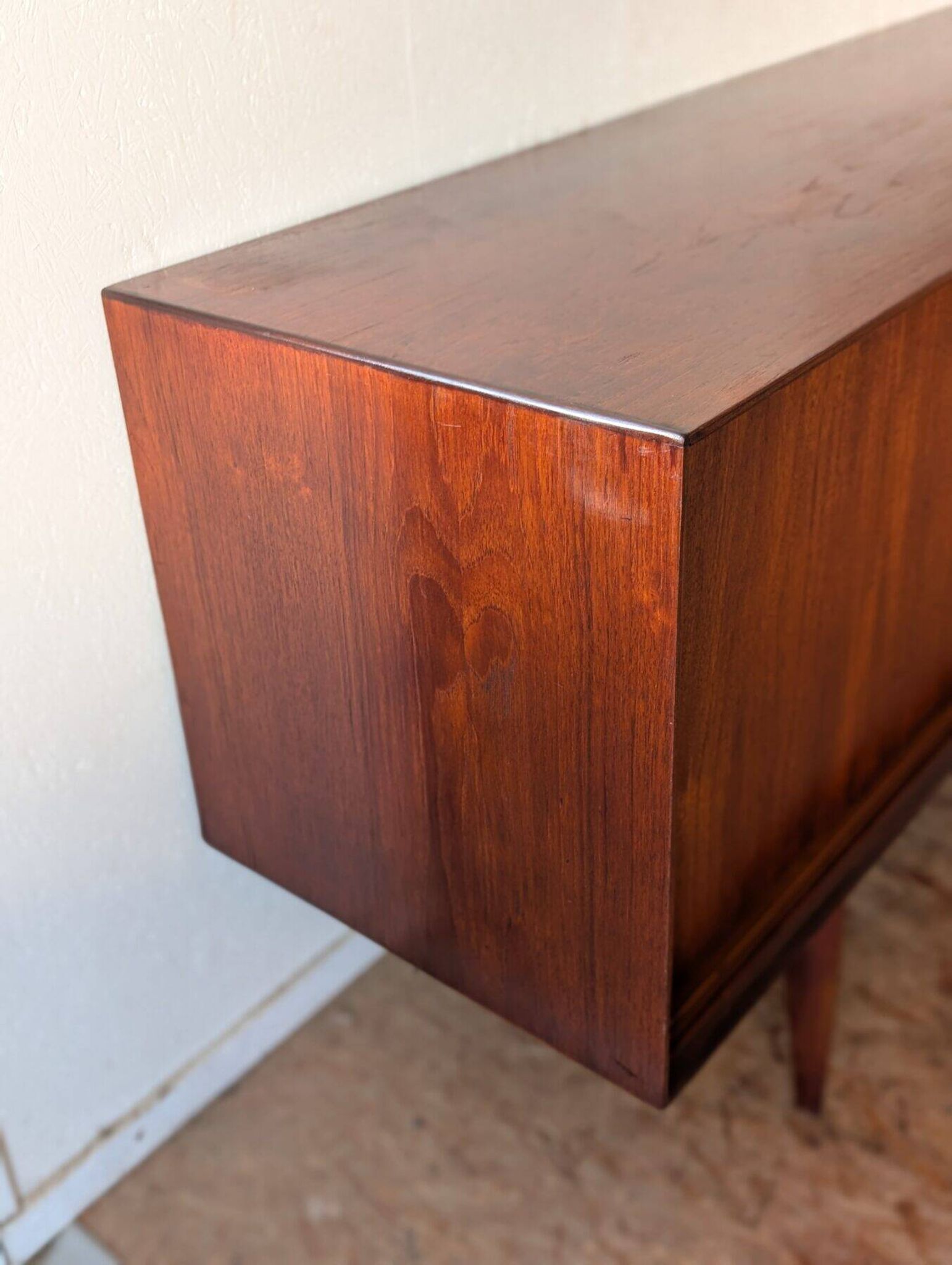 Teak enfilade "Paola" by Oswald Vermaercke published by V-Form, 1950s/60s.
