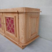 Art Deco Limed Oak Sideboard attributed to André Arbus