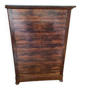 Chiffonnier Dizainier - acajou
