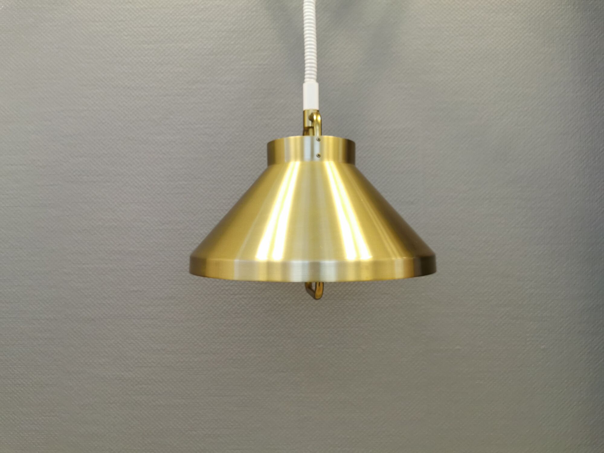 "Tarok" hanging lamp, designed by Jo Hammerborg in 1977 and produced by Fog&Mørup, Denmark