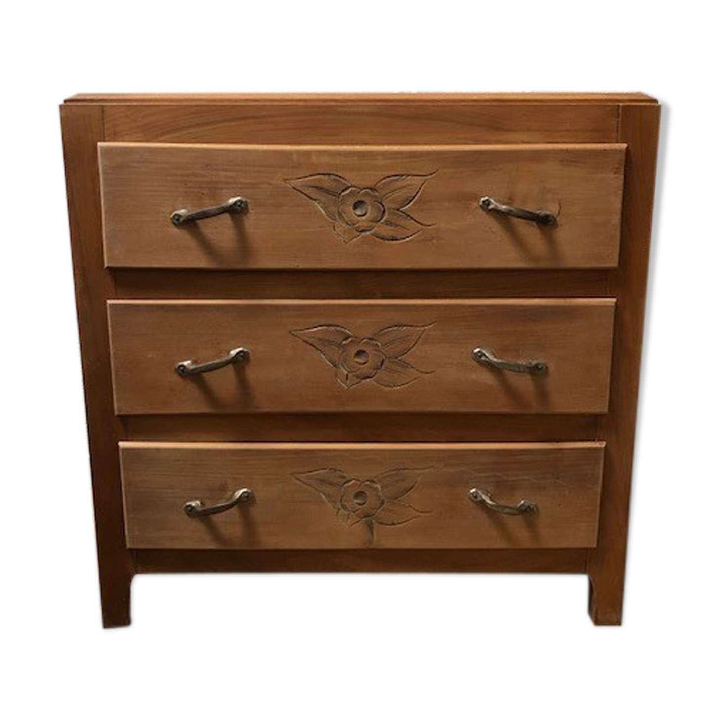 Art deco wood dresser