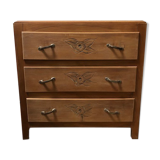 Art deco wood dresser