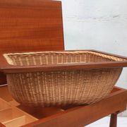 1960s Utensilo in Teak with basket