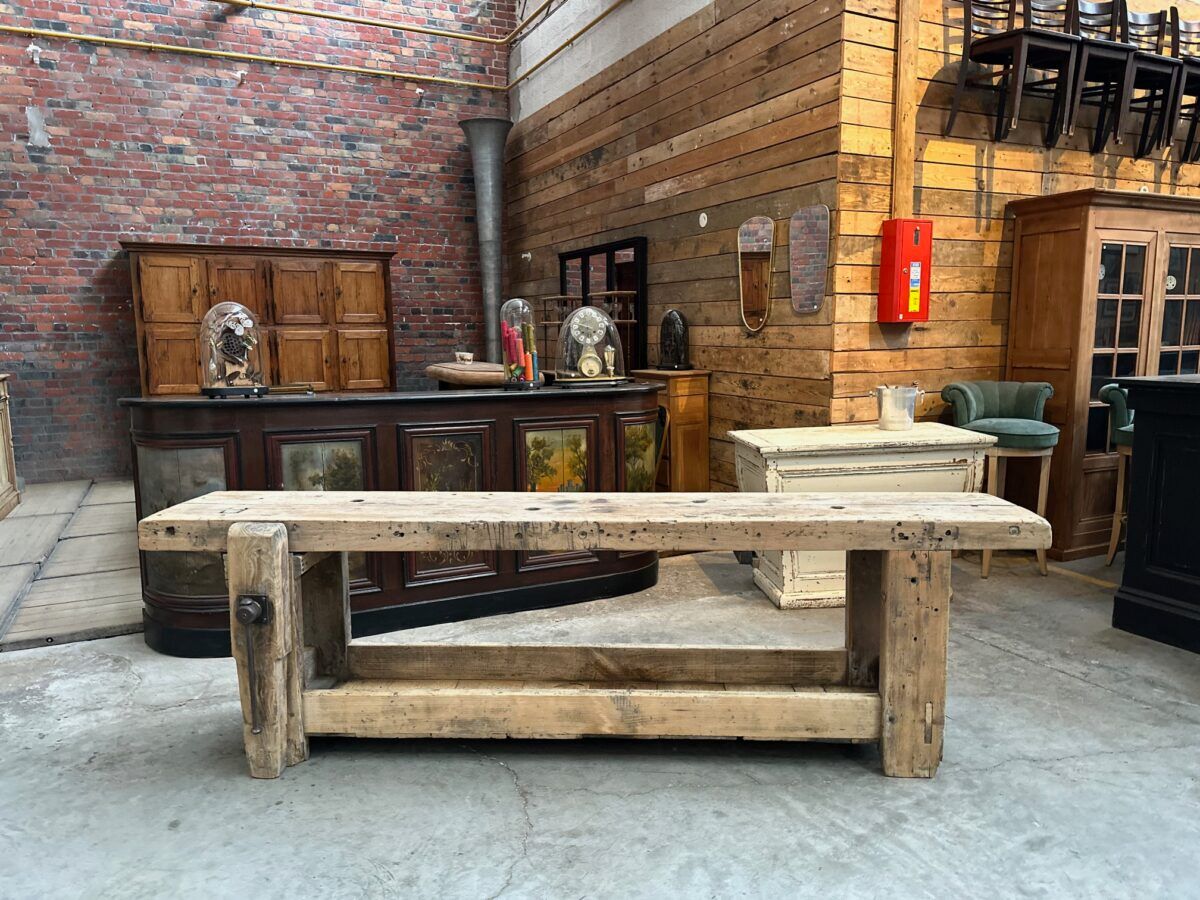 Very large workbench from the early 20th century.