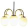 Chandelier à 6 bras de style moderniste danois par LYFA