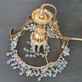 Suspension with tassels