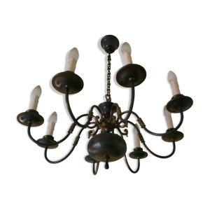 lustre hollandais 8 branches