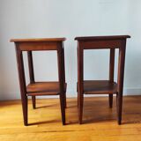 Pair of 1940/50 sofa end tables