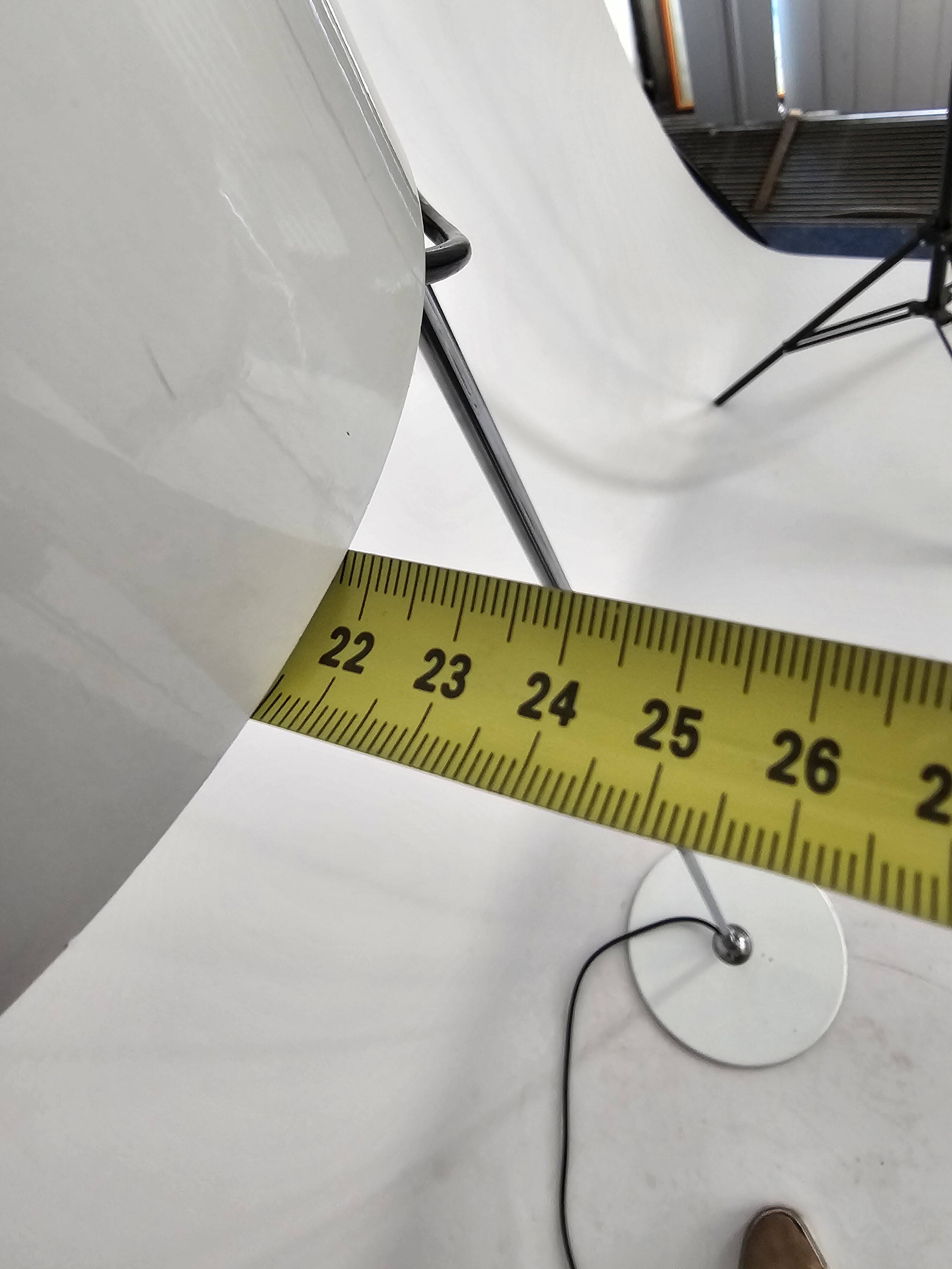 Joe Colombo floor lamp for Oluce 1967 model Coupe