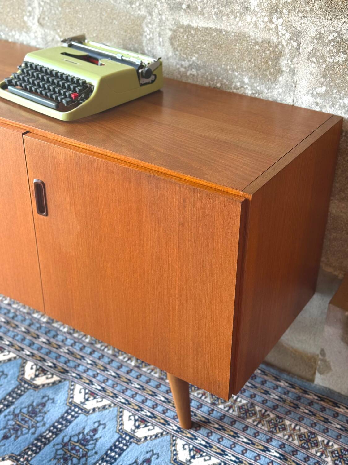 Enfilade scandinave vintage en teck, 1970