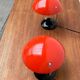 Mid-century minimalist table lamps by Josef Hurka for Drukov, Brno, set of 2.
