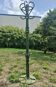Porte-manteaux perroquet en rotin vert