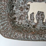 Vintage ceramic wall decoration 1960