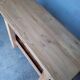 Workbench 120cm old solid wood