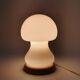 Lampe champignon vintage rose verre de Murano 80's